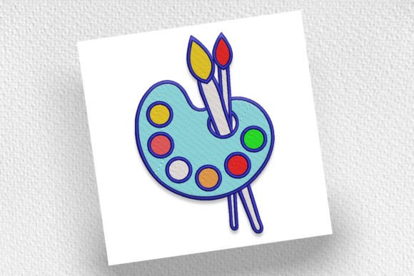 Palette and Brush